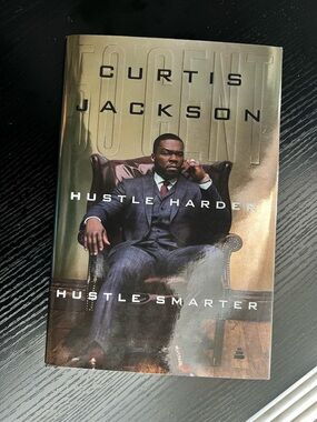 Hustle Harder Hustle Smarter - Hardcover Book - Brown Cover